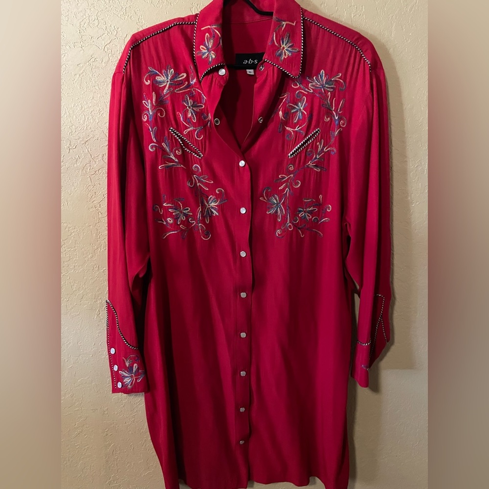 Western Cut Detailed Dress